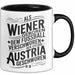 Österreich Wien Wienerisch Tasse Geschenk Lustige Geschenkidee Spruch Dem Fussball Verschworen Den Eid, Der Austria Geschworen Trendation