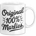 Marlies Tasse Geschenk Original 100% Marlies Geschenkidee Geburtstag Weiß Trendation