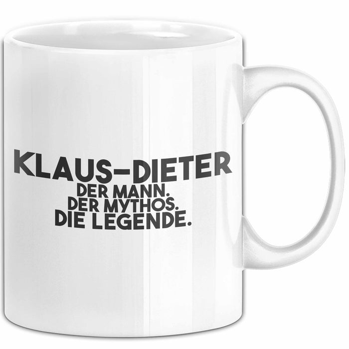 Klaus-Dieter Tasse Klaus-Dieter – Der Mann. Der Mythos. Die Legende.