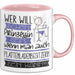 Plattenladenbesitzerin Tasse Geschenk Spruch Wer Will Schon Prinzessin Sein Wenn Man Auch Plattenladenbesitzerin Sein Kann Rosa Trendation