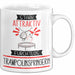 Trampolinspringerin Tasse Geschenk Becher Stark Attraktiv Furchtlos Trampolinspringerin Lustige Geschenkidee Weiß Trendation
