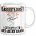 Bassgitarrist Tasse Geschenk für Bassgitarrist Der Mann Der Alles Kann Geschenkidee zum Geburtstag Weiß Trendation