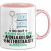 Aquarium-Enthusiast Geschenk Tasse So Gut Kann Nur Ein Aquarium-Enthusiast Aussehen Geschenkidee Kaffee-Becher Rosa Trendation
