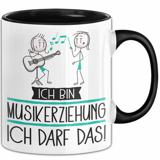 Geschenk für Musikerziehung Tasse Lustige Geschenkidee Geburtstag Ich Bin Musikerziehung Ich Darf Das Trendation