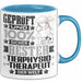 Tierphysiotherapeut Geschenk Lustiger Spruch für Tierphysiotherapeut Geschenkidee Bester Tierphysiotherapeut Der Welt Blau Trendation