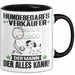 Hundebedarfsverkäufer Tasse Geschenk für Hundebedarfsverkäufer Der Mann Der Alles Kann Geschenkidee zum Geburtstag Schwarz Trendation