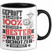 Wildtierschützer Geschenk Lustiger Spruch für Wildtierschützer Geschenkidee Bester Wildtierschützer Der Welt Schwarz Trendation