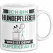 Hundepfleger Tasse Geschenk für Hundepfleger Geburtstag Lustiger Spruch Kaffee-Becher Was Ist Deine Superkraft Weiß Trendation