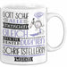 Schriftstellerin Geschenk Becher Tasse Gott Schuf Alle Menschen Gleich Nur Die Besten Durfeten Schriftstellerin Werden Geschenkidee Lustig Weiß Trendation