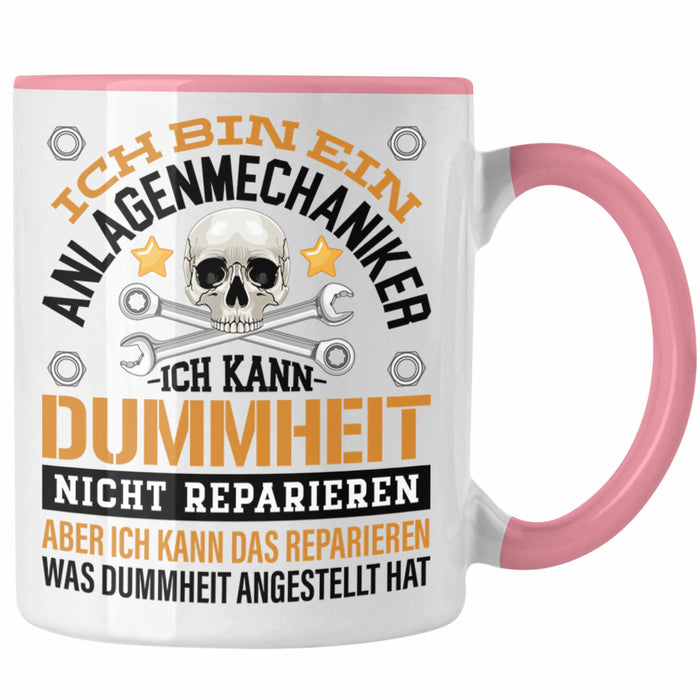 Anlagenmechaniker Tasse Geschenk Spruch Männer Trendation
