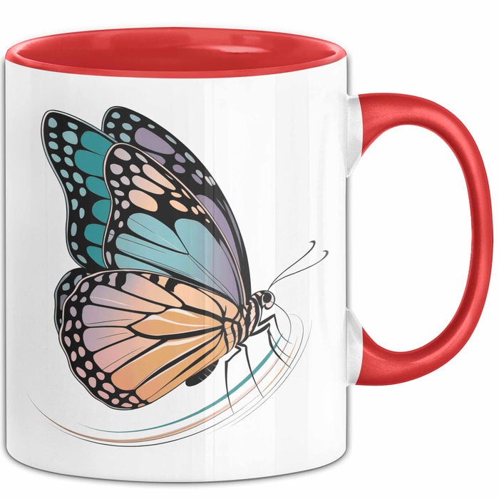 Lebensexperte Tasse Geschenkidee Persönlichkeitsentwickler Rot Trendation