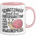 Schnecken-Liebhaber Tasse Geschenk Schrittzähler Sind Für Fortgeschrittene Ich Starte Mit Dem Bewegungsmelder Rosa Trendation