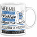 Aquarium-Hobbyistin Tasse Geschenk Spruch Wer Will Schon Prinzessin Sein Wenn Man Auch Aquarium-Hobbyistin Sein Kann Weiß Trendation