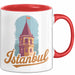 Istanbul Türkei Tasse Geschenk Lustige Geschenkidee Spruch Rot Trendation