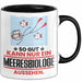 Meeresbiologe Geschenk Tasse So Gut Kann Nur Ein Meeresbiologe Aussehen Geschenkidee Kaffee-Becher Schwarz Trendation