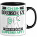 Bogenschütze Tasse Geschenk für Bogenschütze Geburtstag Lustiger Spruch Kaffee-Becher Was Ist Deine Superkraft Schwarz Trendation