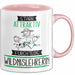 Wildnislehrerin Tasse Geschenk Becher Stark Attraktiv Furchtlos Wildnislehrerin Lustige Geschenkidee Rosa Trendation