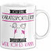 Karatesportlerin Tasse Geschenk Ich Bin Karatesportlerin Warum Weil Ich Es Kann Geschenkidee Geburtstag Weiß Trendation