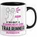 Trailrunner Geschenk Tasse So Gut Kann Nur Ein Trailrunner Aussehen Geschenkidee Kaffee-Becher Schwarz Trendation