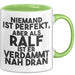 Ralf Tasse Niemand Ist Perfekt, Aber Als Ralf Ist Er Verdammt Nah Dran Grün Trendation