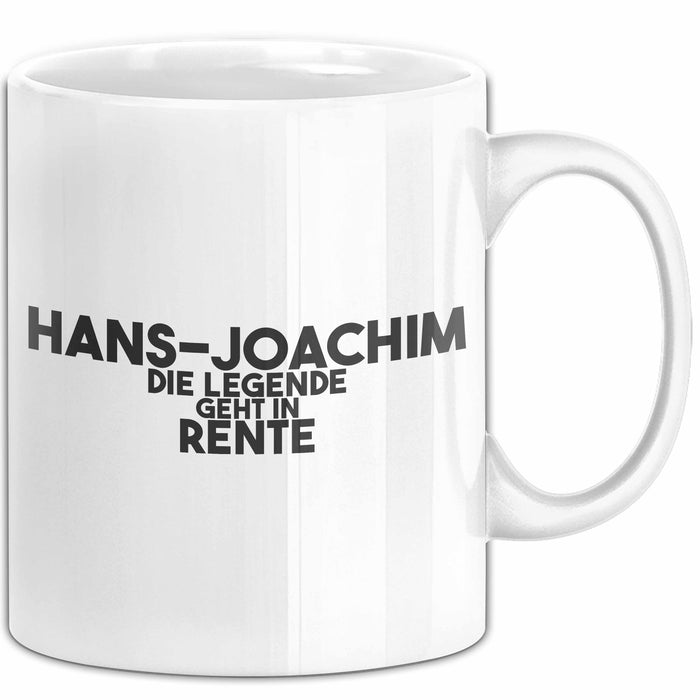 Hans-Joachim Tasse Hans-Joachim – Die Legende Geht In Rente Geschenk