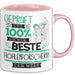 Beste Höhlenforscherin Der Welt Tasse Geschenk für Eine Höhlenforscherin Geprüft Und Sicher Geschenkidee Geburtstag Weihnachten Rosa Trendation