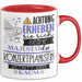 Konzertpianistin Tasse Geschenk Lustiger Spruch Bitte Erheben Sie Sich Seine Majestät Die Konzertpianistin Betritt Den Raum Rot Trendation