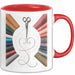 Schneider Tasse Geschenk Lustige Geschenkidee Spruch Für Näh Künstler Rot Trendation