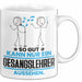 Gesangslehrer Geschenk Tasse So Gut Kann Nur Ein Gesangslehrer Aussehen Geschenkidee Kaffee-Becher Weiß Trendation