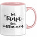 Tanja Tasse Ich Tanja, Bin Vollkommen Geschenk Rosa Trendation