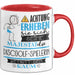Discgolf-Spielerin Tasse Geschenk Lustiger Spruch Bitte Erheben Sie Sich Seine Majestät Die Discgolf-Spielerin Betritt Den Raum Rot Trendation