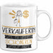 Verkäuferin Weil Es Keinen Schöneren Beruf Gibt Tasse Geschenk für Eine Verkäuferin Lustig Weiß Trendation