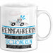 Rennfahrerin Weil Es Keinen Schöneren Beruf Gibt Tasse Geschenk für Eine Rennfahrerin Lustig Weiß Trendation