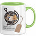 Motivierend Inspirierend Tasse Geschenk Lustige Geschenkidee Spruch Sag Ja Zu Neuen Abenteuern Grün Trendation