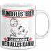 Hundeflüsterer Tasse Geschenk für Hundeflüsterer Der Mann Der Alles Kann Geschenkidee zum Geburtstag Weiß Trendation