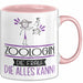 Zoologin Geschenk Tasse Becher Die Frau Die Allen Kann Geschenkidee für eine Zoologin Lustig Rosa Trendation