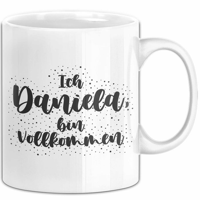 Daniela Tasse Ich Daniela, Bin Vollkommen Geschenk Weiß Trendation