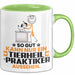 Tierheilpraktiker Geschenk Tasse So Gut Kann Nur Ein Tierheilpraktiker Aussehen Geschenkidee Kaffee-Becher Grün Trendation