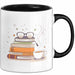 Bücherwurm Tasse Geschenk Lustige Geschenkidee Spruch Für Lese Liebhaber Trendation