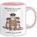 Büroarbeit Kollege Abschied Tasse Geschenk Lustige Geschenkidee Spruch Echt Schade Dass Du Gehst Rosa Trendation