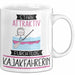 Kajakfahrerin Tasse Geschenk Becher Stark Attraktiv Furchtlos Kajakfahrerin Lustige Geschenkidee Weiß Trendation