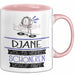 DJane Weil Es Keinen Schöneren Beruf Gibt Tasse Geschenk für Eine DJane Lustig Rosa Trendation
