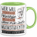 Musikstudentin Tasse Geschenk Spruch Wer Will Schon Prinzessin Sein Wenn Man Auch Musikstudentin Sein Kann Grün Trendation