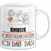 Geschenk für Konzertveranstalterin Tasse Lustige Geschenkidee Geburtstag Ich Bin Konzertveranstalterin Ich Darf Das Weiß Trendation