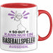 Baseballspieler Geschenk Tasse So Gut Kann Nur Ein Baseballspieler Aussehen Geschenkidee Kaffee-Becher Rot Trendation