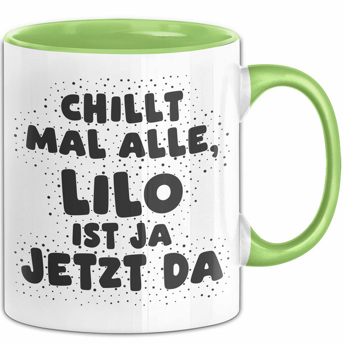Lilo Tasse Chillt Mal Alle, Lilo Ist Ja Jetzt Da Geschenk