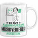 Musikverleger Geschenk Tasse So Gut Kann Nur Ein Musikverleger Aussehen Geschenkidee Kaffee-Becher Weiß Trendation