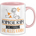 Ringerin Geschenk Tasse Becher Die Frau Die Allen Kann Geschenkidee für eine Ringerin Lustig Rosa Trendation