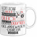 Geländewagenfahrerin Geschenk Becher Tasse Gott Schuf Alle Menschen Gleich Nur Die Besten Durfeten Geländewagenfahrerin Werden Geschenkidee Lustig Weiß Trendation