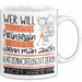 Katzenhotelbesitzerin Tasse Geschenk Spruch Wer Will Schon Prinzessin Sein Wenn Man Auch Katzenhotelbesitzerin Sein Kann Weiß Trendation